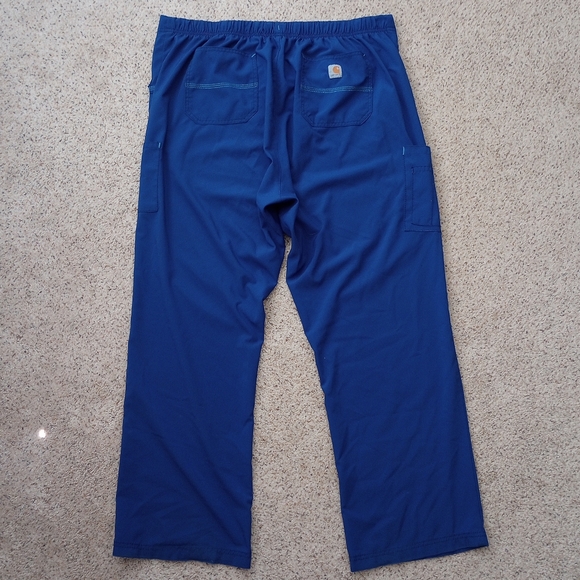 Carhartt Force Blue Scrub Bottoms / Pants 2XL - Picture 1 of 8